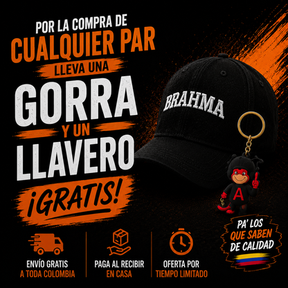 🔥 PROMO - Tenis Brahma Monster con 70% OFF + Gorra y Llavero Gratis 🎁